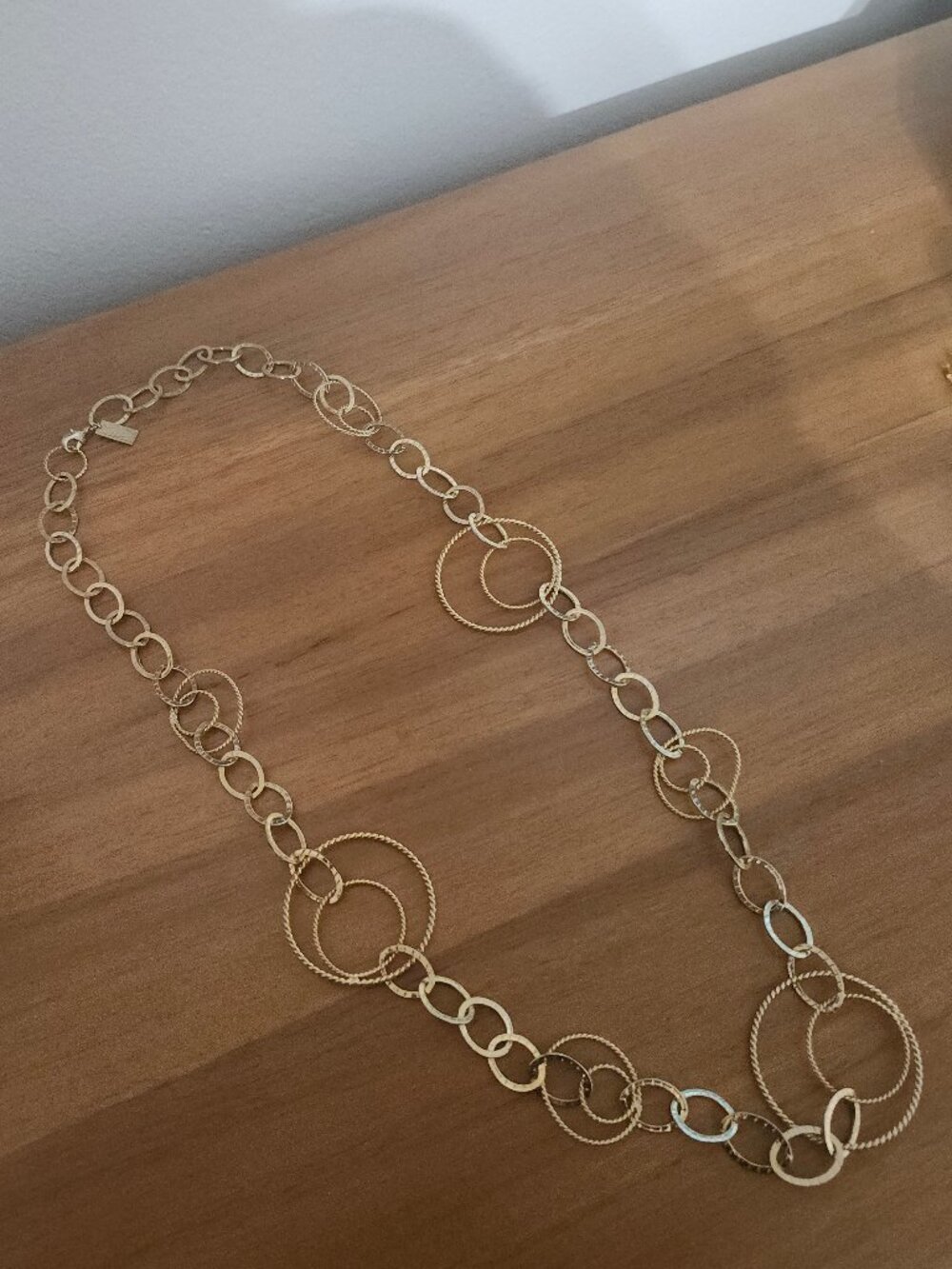 Kendra Scott Circle Gold Statement Necklace